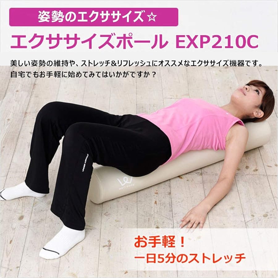 ALINCO ストレッチポールFITNESS PRO. ALINCO ストレッチ用ポール ヨガポール 筋膜リリース